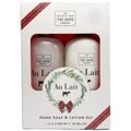 The Scottish Fine Soaps Company Au Lait Hand Wash and Lotion Set, 500ml/16.9 oz Each, Luxury Liquid Soap and Moisturizer Duo