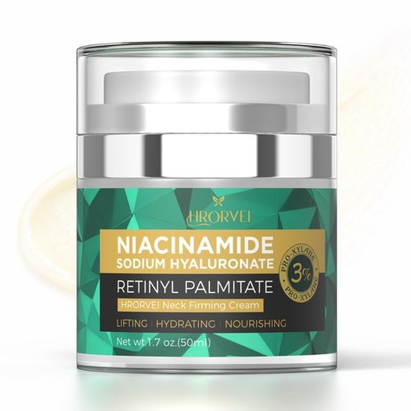 Hrorvei Face Neck Firming Cream Retinol Collagen Hyaluronic Acid Anti Aging Wrinkle Cream For Women Mens Face Neck Chest Jawline Tighten and Lift1.7 fl.oz
