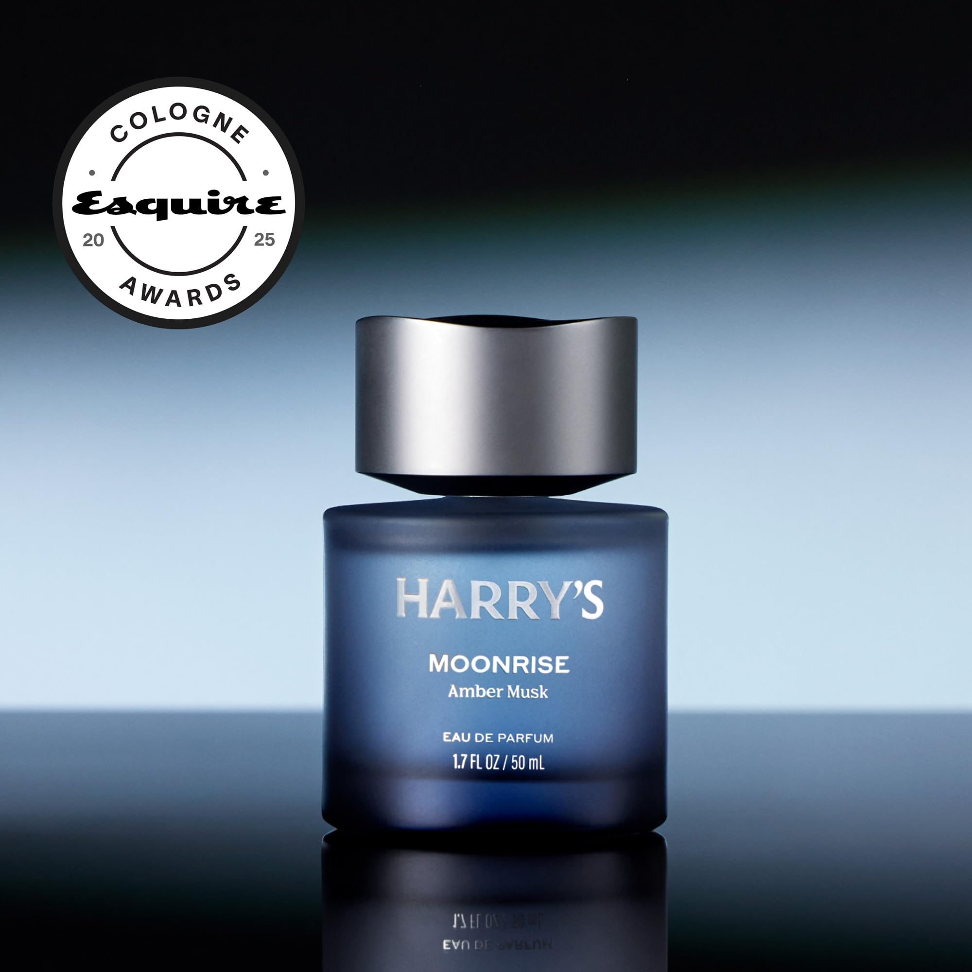 Harry's Moonrise Men's Cologne - Amber Musk Scent - 1.7 fl oz - Notes of Saffron Flower, Iris & Dry Musk - Long-Lasting Eau de Parfum Men's Fragrance