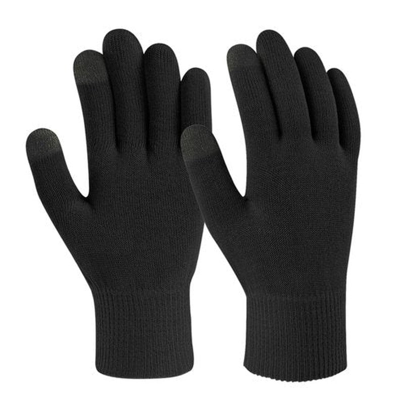 MIG4U Moisturizing Beauty Gloves Touch Screen Overnight Sleeping Glove Large for Men SPA, Dry Hands, Nighttime Lotion, UV Protection, Cosmetic Treatment, XL Black 1 Pairs