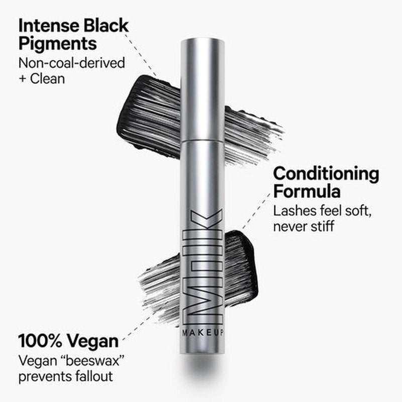 Milk Makeup KUSH Mascara - Volumizing Formula for Thicker, Fuller Lashes | Clean & Vegan