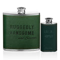 Ageless Zen Ruggedly Handsome Aftershave - 240ml – Soothing Men’s Face Moisturizer with Menthol, Reduces Lines & Wrinkles - Easy to Use for Face, Forehead, & Neck - Citrus Scent - Travel Pack