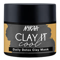 Nykaa Naturals Clay It Cool Clay Mask, Daily Detox, 3.5 oz - Clay Face Mask for Pore Reduction - Exfoliates Dead Skin Cells - Brightening Face Mask