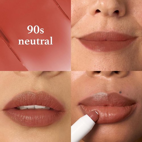 Julep Lip Balm Tint - Hydrating 90's Neutral Color with Vitamin E | Vegan & Cruelty-Free Gloss Finish