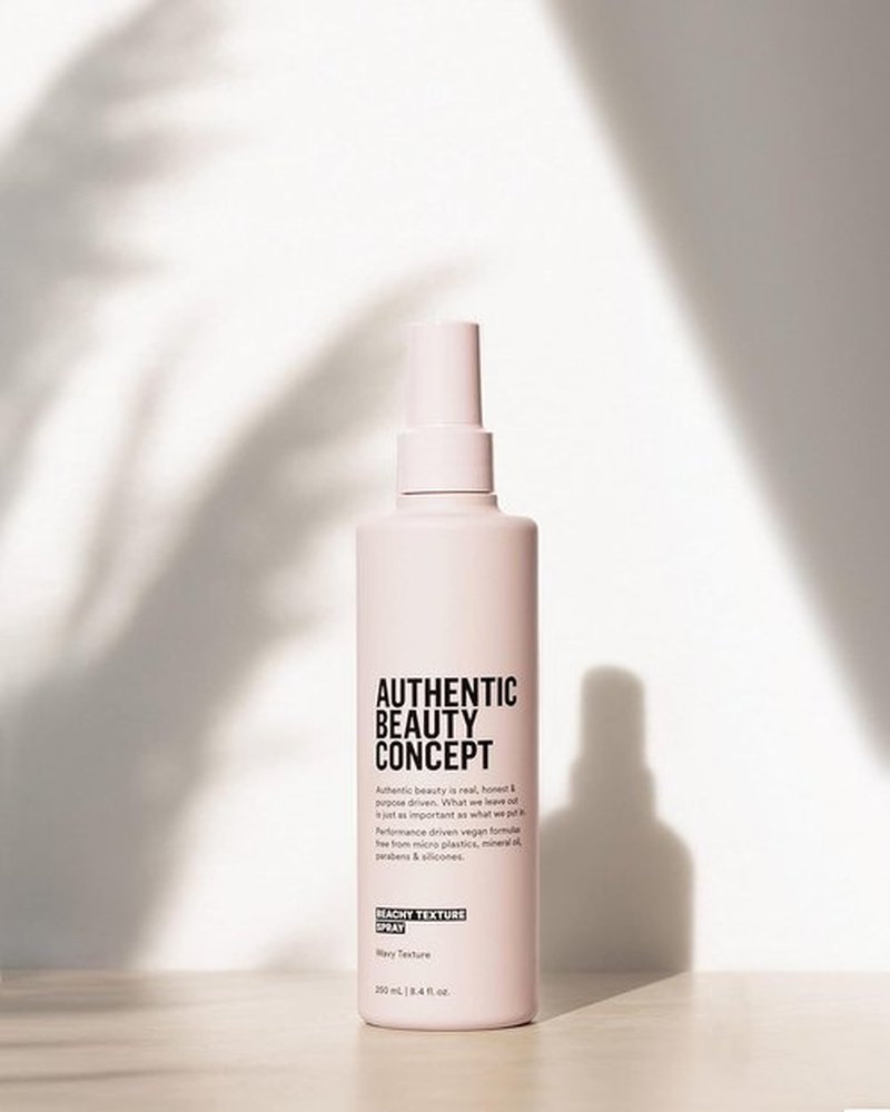 Authentic Beauty Concept Beachy Texture Spray - Texturizing Styling Spray for Soft, Tousled Waves | Vegan & Cruelty-Free | 8.4 fl. oz