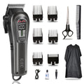 GEC Smart Hair Clipper for Men,Rechargeable -Professional Clippers,Low Noise 5-Mode Hair Clippers with Auxiliary Light Hair Trimmer Kit for Men