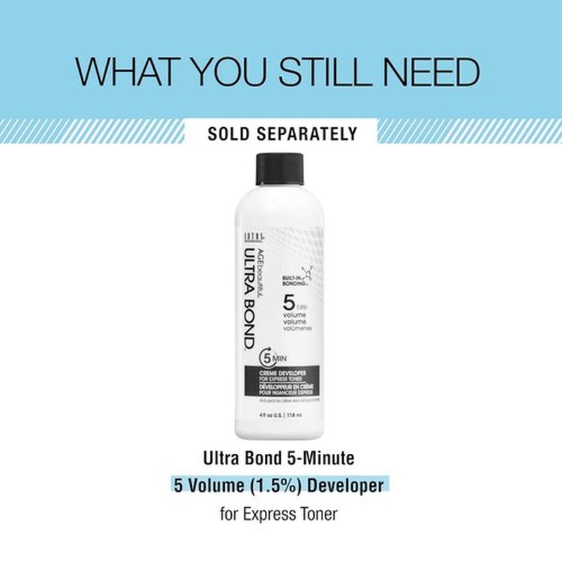 AGE Beautiful Demi Liqui-Creme 5-Minute Express Toner - Blend & Enhance Gray Hair | Ammonia Free for Shine & Custom Shades