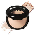 Saie Slip Tint Baked Setting Powder - Translucent Face Makeup for a Natural Radiant Finish | Blurs & Brightens - Light to Medium (0.24 oz)