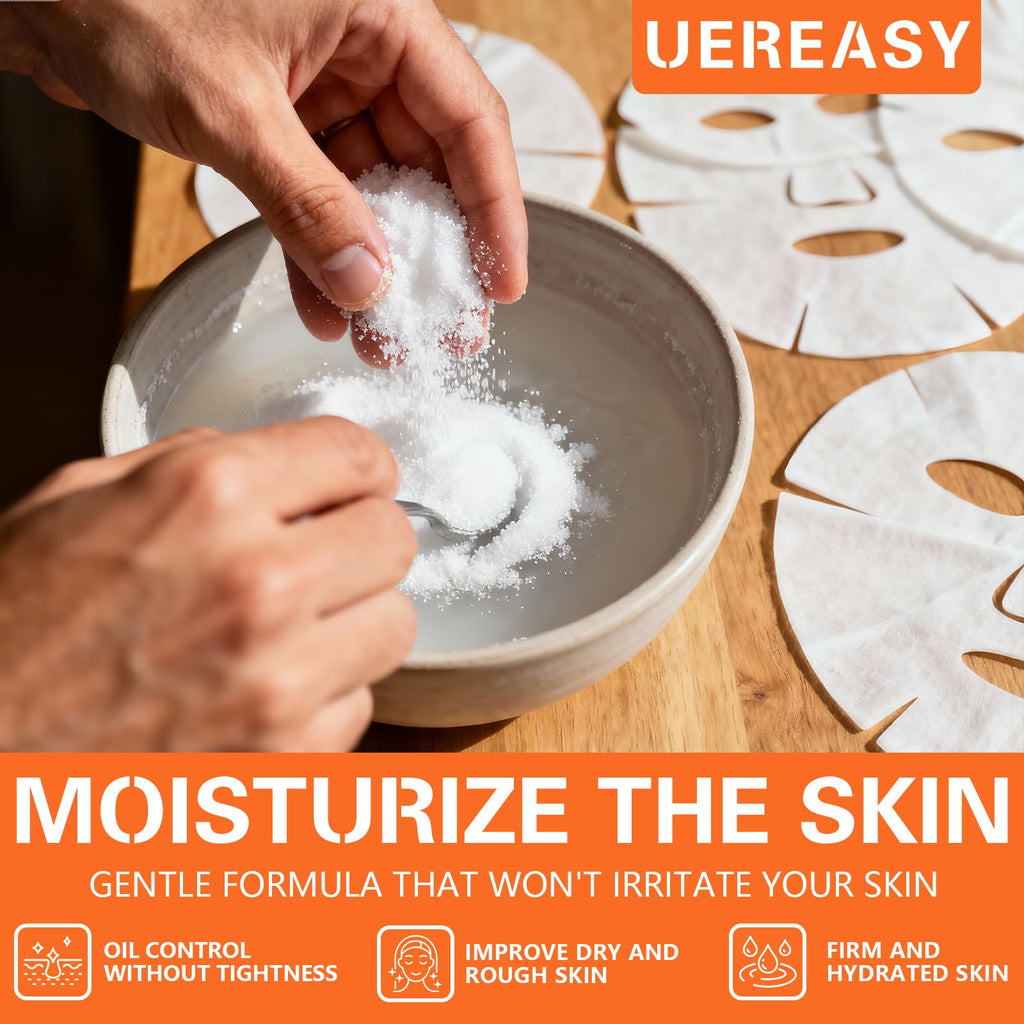 UERESAY Glycolic Acid Powder,Mild & Moisturizing, Glycolic Acid Powder for DIY Serums, Toners, Lotions, Moisturizers, and Cleansers, 1 oz