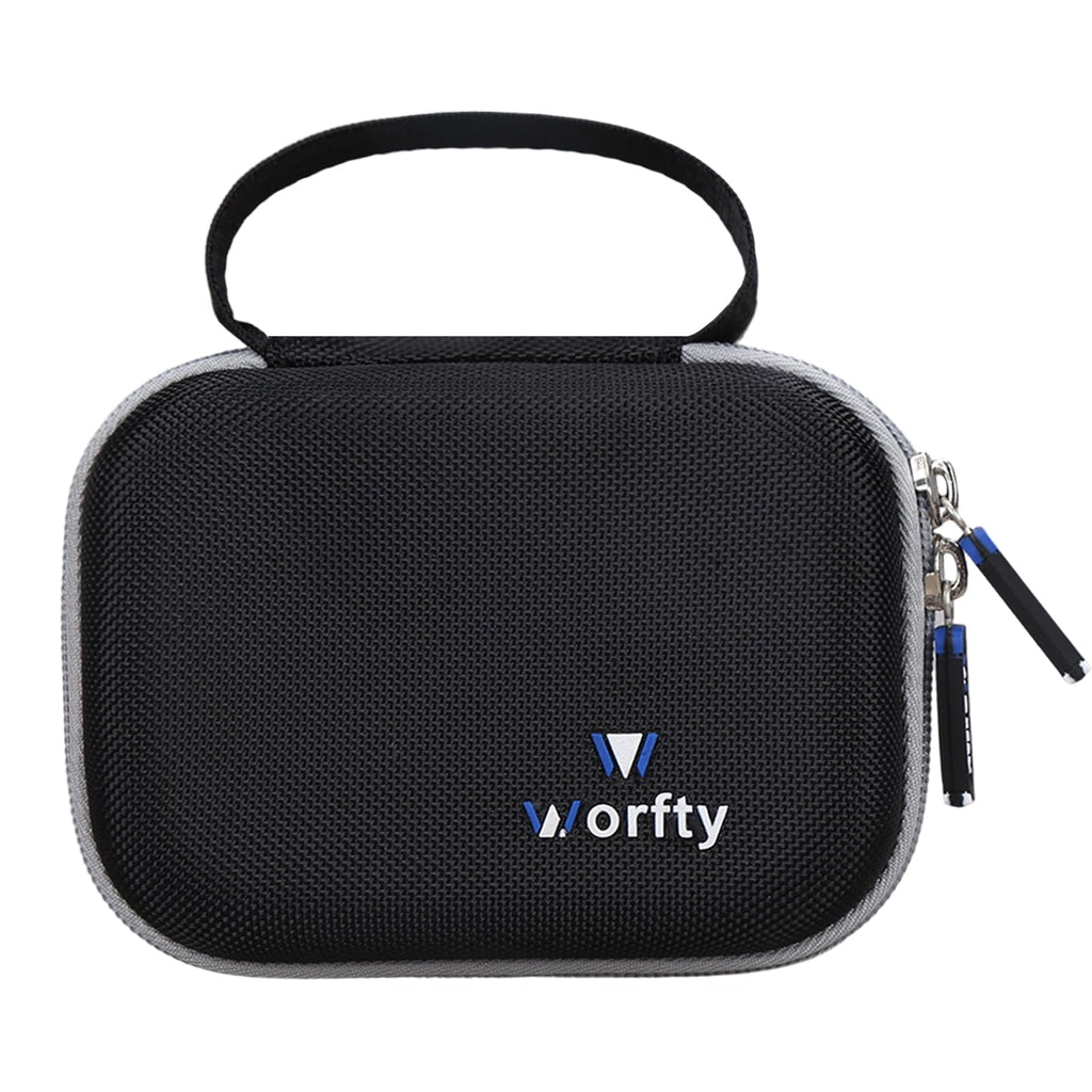 worfty Camera Case for Duluvulu/Zostuic/ROQIOO/Oiadek/VJIANGER/Aboobu/TEFTYMON/AUREAPIX/Lacegre Vlogging Youtube Vlog Camera Carrying Storage Holder for SD Cards Batteries(Case Only) (Black)