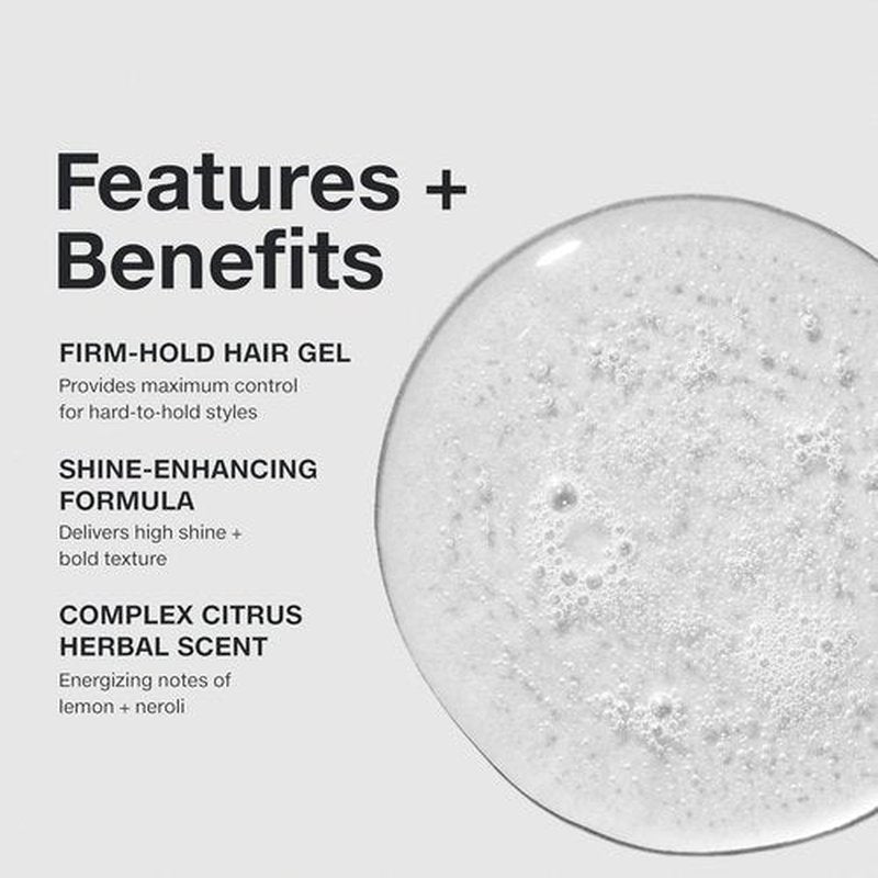 Paul Mitchell Super Clean Sculpting Gel - Firm Hold & High Shine Finish for All Hair Types