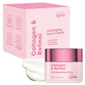 Radiant Aura Collagen & Retinol Face Cream – Dermatologist Tested, Anti Aging, Korean Skin Care – Firming, Anti Wrinkle, Hydrating Moisturizer, Pore Care – Vegan, Clean Beauty – 1.69 Fl Oz
