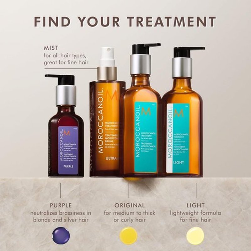 Moroccanoil Treatment Hair Oil - Nourishing Formula for Smooth, Shiny Hair | 3.4 oz