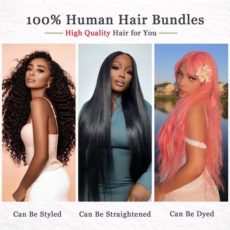Body Wave Bundles Human Hair 12 14 16 18 Inch 12a Brazilian Hair 4 Bundles 100% Unprocessed Virgin Hair Sew In Bundles Human Hair Extensions Natural Color No Tangle No Shedding