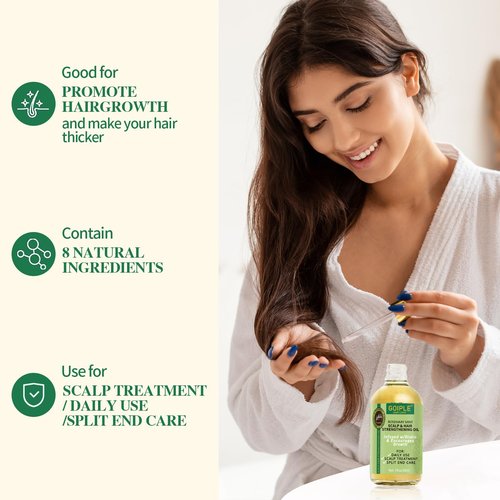 Goiple Hair Styling Mousses & Oil Set for Braids, Twist, Locs - No Flake Mousse for Style, Moisture, and Growth with Rosemary Oil, 3.4fl oz+1fl oz