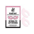 Peace Out Retinol Eye Lift Patches - 360° Biocellulose Mask with Retinol & Peptides | 5 Pairs for Youthful Skin