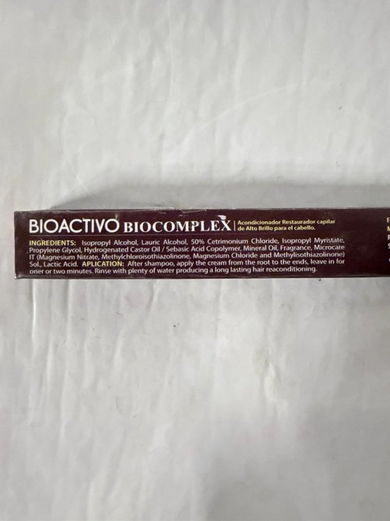 Bio Complex Bioactivo High Shine Hair Conditioner 3 Pack – 0.61 oz Each, Intense Nourishment & Glossy Shine Treatment for All Hair Types
