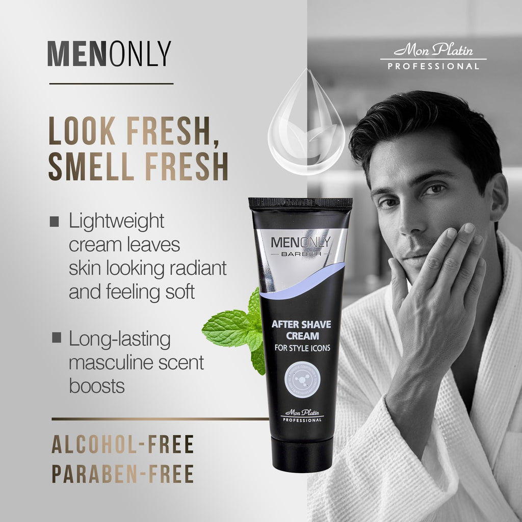 Mon Platin Men Only Barber Moisturizing After Shave Cream