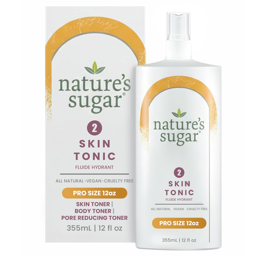 Nature's Sugar Skin Tonic - Prewax Prep & Aftercare Spray, 355 ml