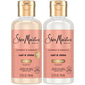 SheaMoisture Curl & Shine Shampoo & Conditioner, Travel-Size – Coconut & Hibiscus Curly Hair Products for Shine & Frizz Control, 3.2 Oz Ea (2 Piece Set)