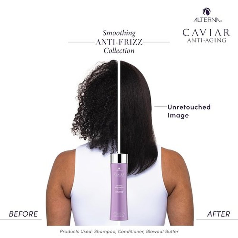 CAVIAR Anti-Aging Smoothing Shampoo - Tame Frizz & Smooth Medium to Thick Hair | Sulfate Free