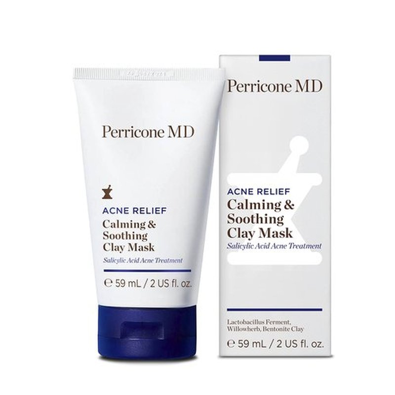 Perricone MD Acne Relief Calming & Soothing Clay Mask, 2 fl. oz.