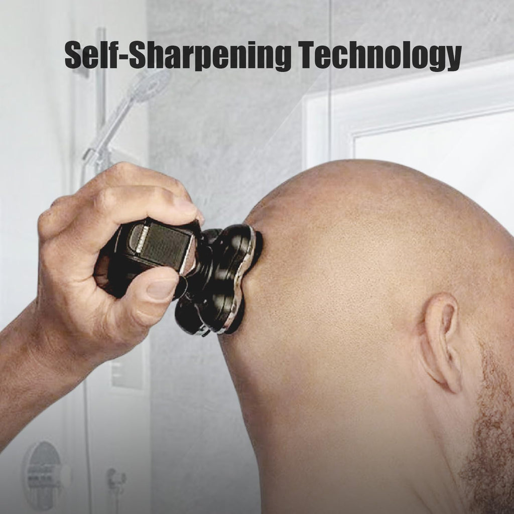 2 Pack Pro Head Shaver Replacement Blades Compatible with Remington Balder Pro Head Shaver Model XR7000, 5 Dual Track Heads for Remington Shaver, Precision Electric Shaving for Bald Men