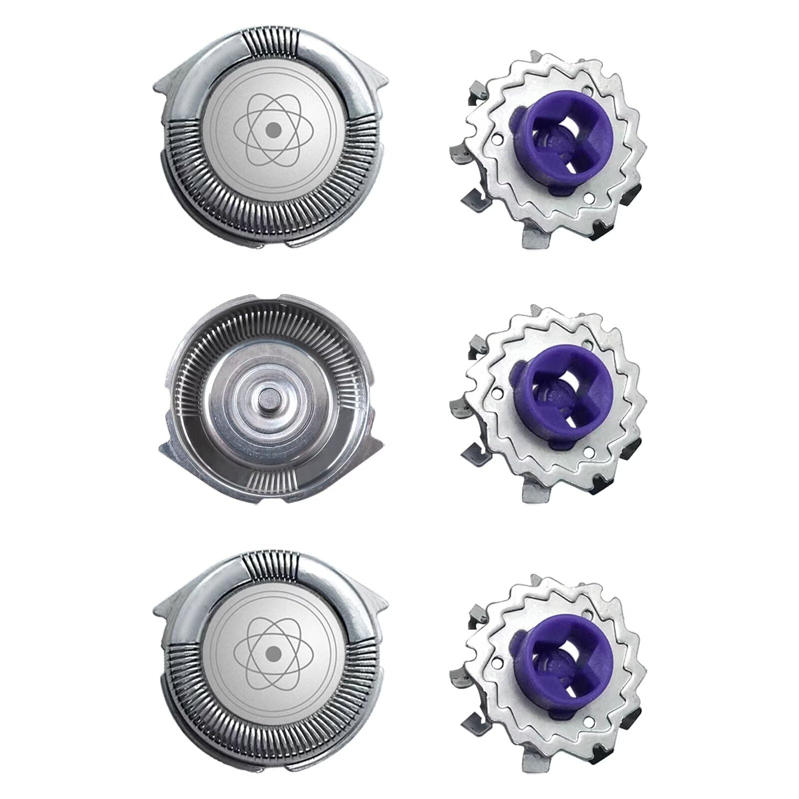 3 Pcs Electric Shaver Head For Phi&lips Norel&co 7310XL 7315XL 7325XL 7340XL 7345XL 7350XL
