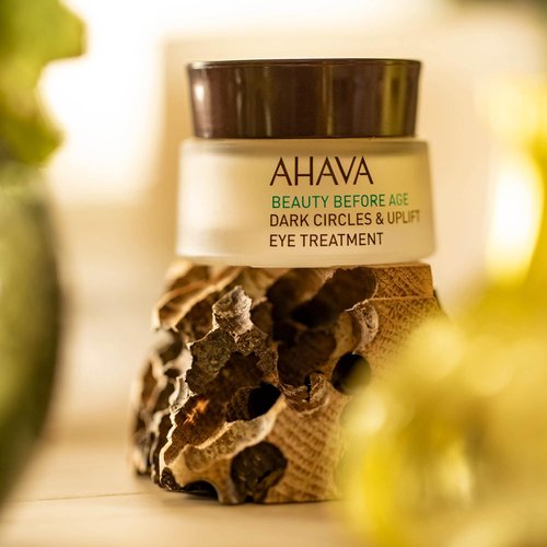 AHAVA Eye Treatment - Silky Cream to Reduce Dark Circles & Puffiness | 0.5 Fl. Oz, Anti-Aging Formula