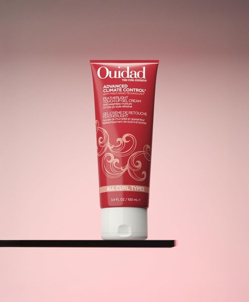 Ouidad Advanced Climate Control Curl Gel Cream - Anti-Frizz Touch-Up, 3.4 fl oz | Perfect for Fine to Medium Textures