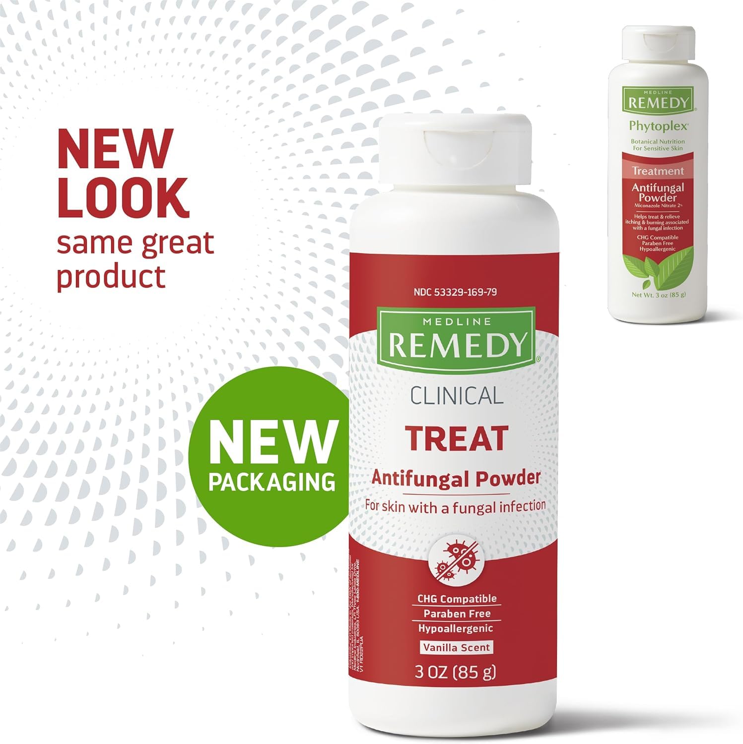 Medline Remedy Antifungal Powder, Phytoplex, 3 oz (Pack of 1)
