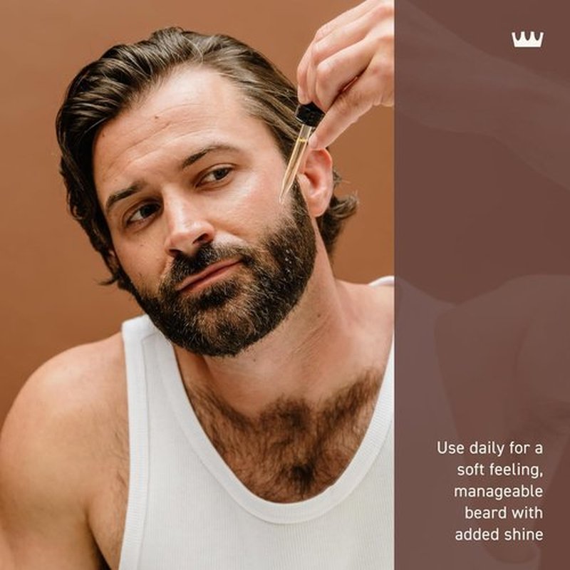 Cremo Beard Oil - Revitalizing Casked Vanilla | 1 fl oz - Restore Moisture & Soften Beard