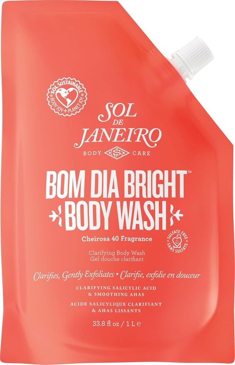 Sol de Janeiro Body Wash - Bom Dia Bright Clarifying AHA & BHA Formula for Radiant Skin