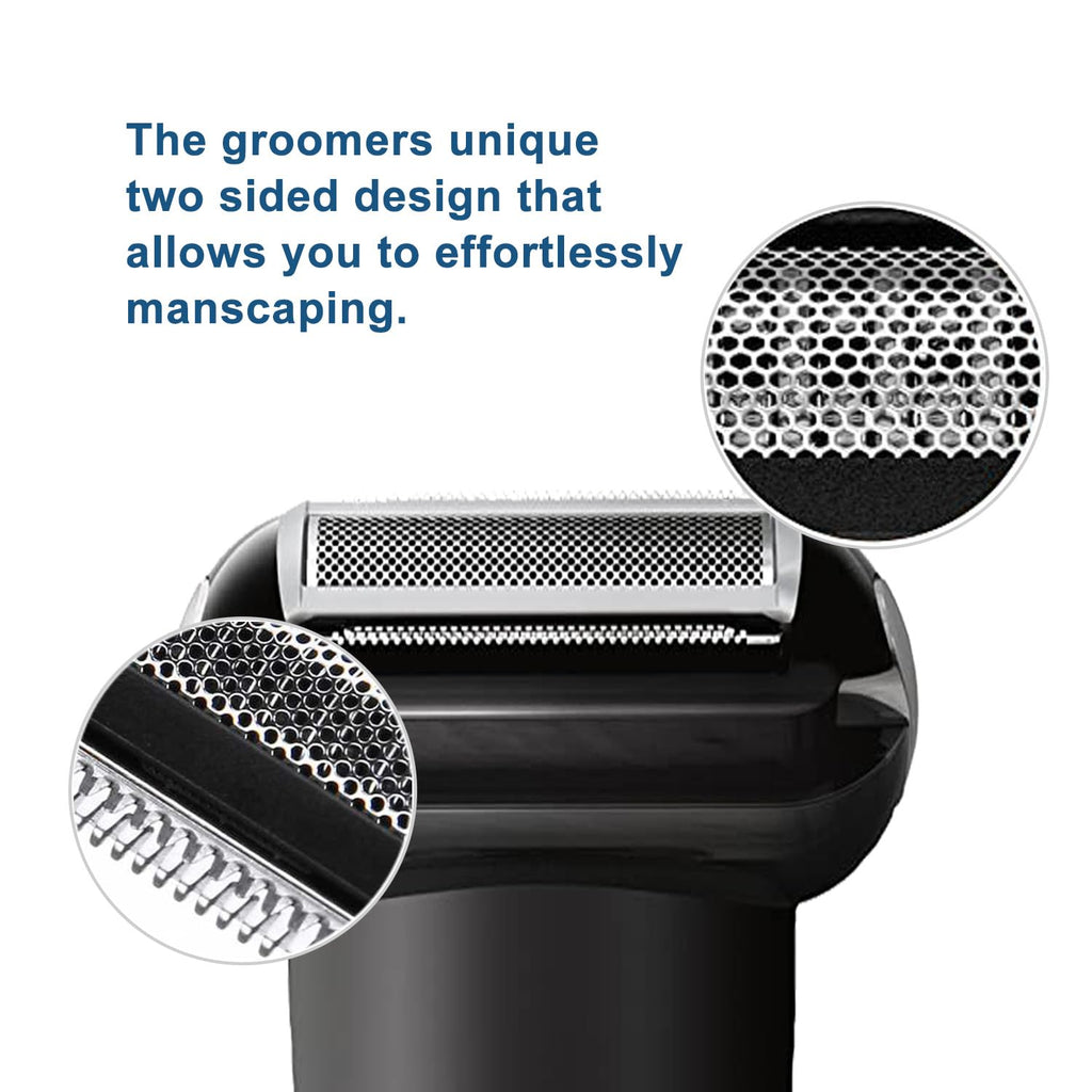 BG5000 Replacement Heads for Philips Norelco Bodygroom Trimmer Foil, Compatible With Philips Norelco BG2000 Replacement Heads, Baldes for BG2000/40 Shaver, 3 Pack