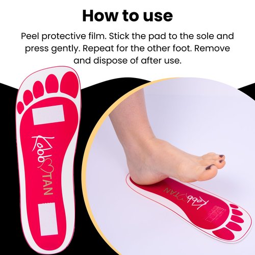 120 Pairs(240feets) Spray Tan Feet Pads Disposable & Economic Feet pads for Spray tanning,Use in Tanning booth,Sunless Tanning at Home or Beauty Salon-Non Slip- Comfortable-Hygienic-Ultra Bronzing