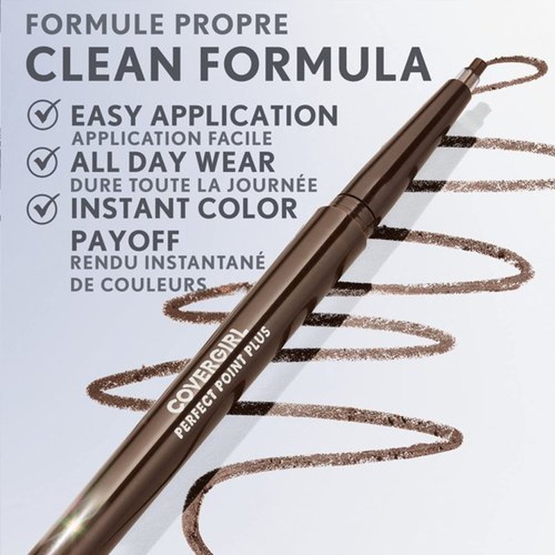 COVERGIRL Perfect Point Plus Eyeliner, Midnight Blue, 0.08 Ounce (Pack of 2)