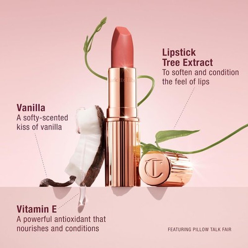 Charlotte Tilbury Matte Revolution Lipstick - Long-Lasting, Buildable Color & Nourishing Formula - Creamy Texture