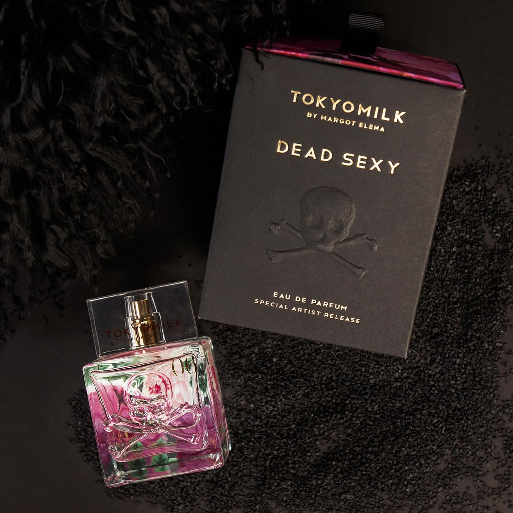 TOKYOMILK Dead Sexy Embossed Eau de Parfum, 3.4 fl oz, 100 ml, Luxury Spray Fragrance for Women, Signature Ladies Scent, Beauty & Self Care Essentials, Functional & Beautiful Vanity Decor