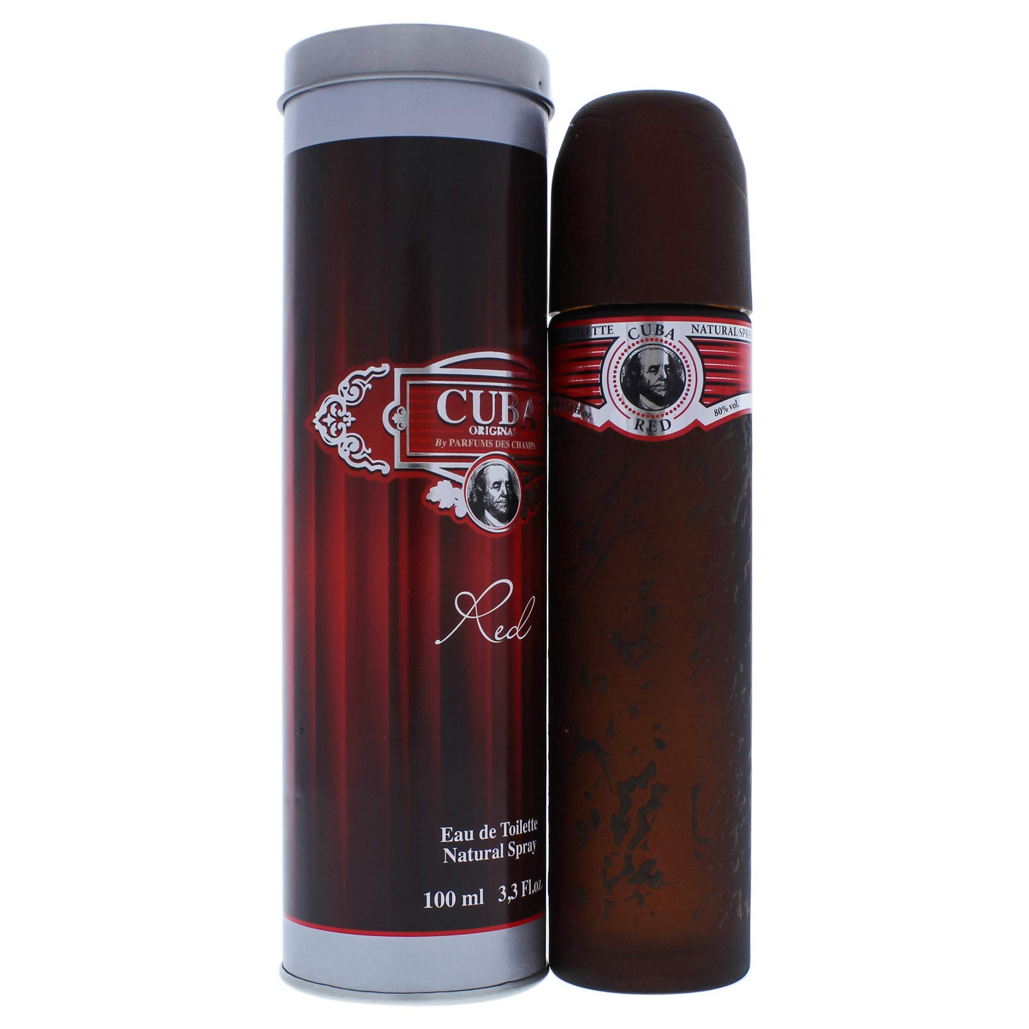 Cuba Red By Cuba For Men Edt Spray, 3.3 Fl Oz