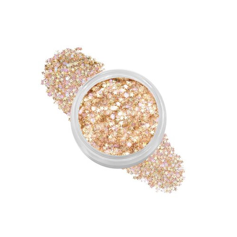 ColourPop Glitterally Obsessed Body Glitter Gel - Multi-Colored, Mess-Free Makeup - 0.06 oz Spinner