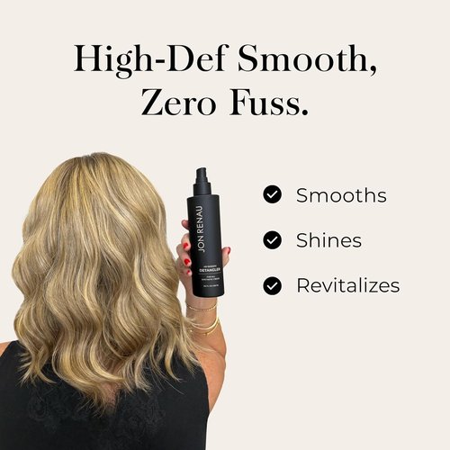 Jon Renau HD Smooth Detangler - Leave-In Spray for Synthetic Wigs & Hair Extensions | 8.5 oz Frizz Control