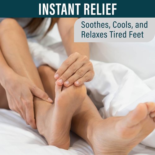 NUVADERMIS Tea Tree Oil Foot Cream – Effective Recovery Cream for Dry, Cracked Feet, Athlete’s Foot, Ringworm & Itchy Skin – Soothing Moisturizer – 7 oz