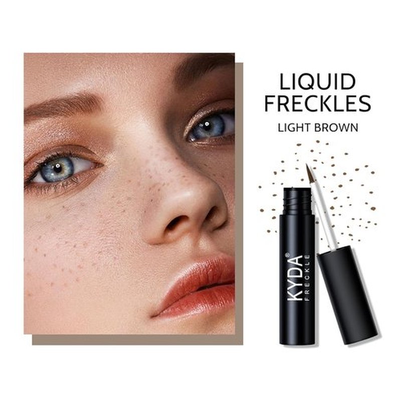 KYDA Liquid Freckle Makeup Pen - 2PCS Water-Resistant, Natural-Looking, Buildable Faux Freckles for All Skin Tones