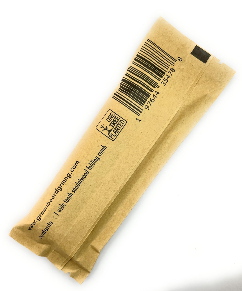 Redesigned Tree-mendous Sandalwood Wide Tooth Folding Comb - Durable Pocket Combs that Plant Trees by Green Beard Grmng