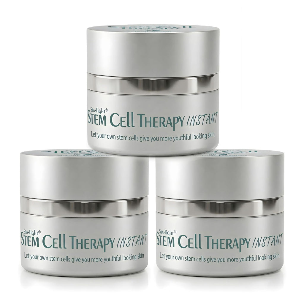 Sta-Tight Stem Cell Therapy INSTANT - Peptide Wrinkle Cream & Moisturizer Face Cream - Face Moisturizer for Women - Immediate Fine Line Reduction & Advanced Cell Renewal - 1 Oz