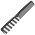 Bardeau Essentials Professional 7 Inch Black Carbon Fiber Anti Static Chemical And Heat Resistant Comb For All Hair Types | Fine and Wide Tooth Comb For Men and Women