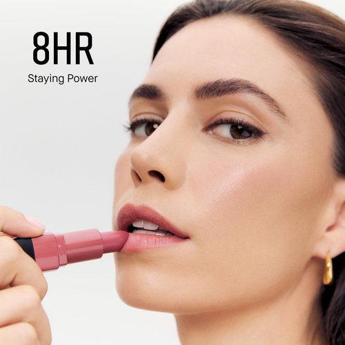 Bobbi Brown Crushed Lip Color | Hydrating, High-Pigment, Satin-Matte Lipstick | Non-Drying, Long-Lasting Wear & Lip Stain Effect, 0.12 Ounce, Brownie