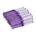 Skiennix Fluffy Korean Perming Rod Rollers - 20pcs DIY Hair Curling Kit for Root Perm | Purple