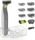 Philips Norelco OneBlade Guards Kit Plus - 1–6mm Guide Combs, Replacement Body Comb & Organizer Stand