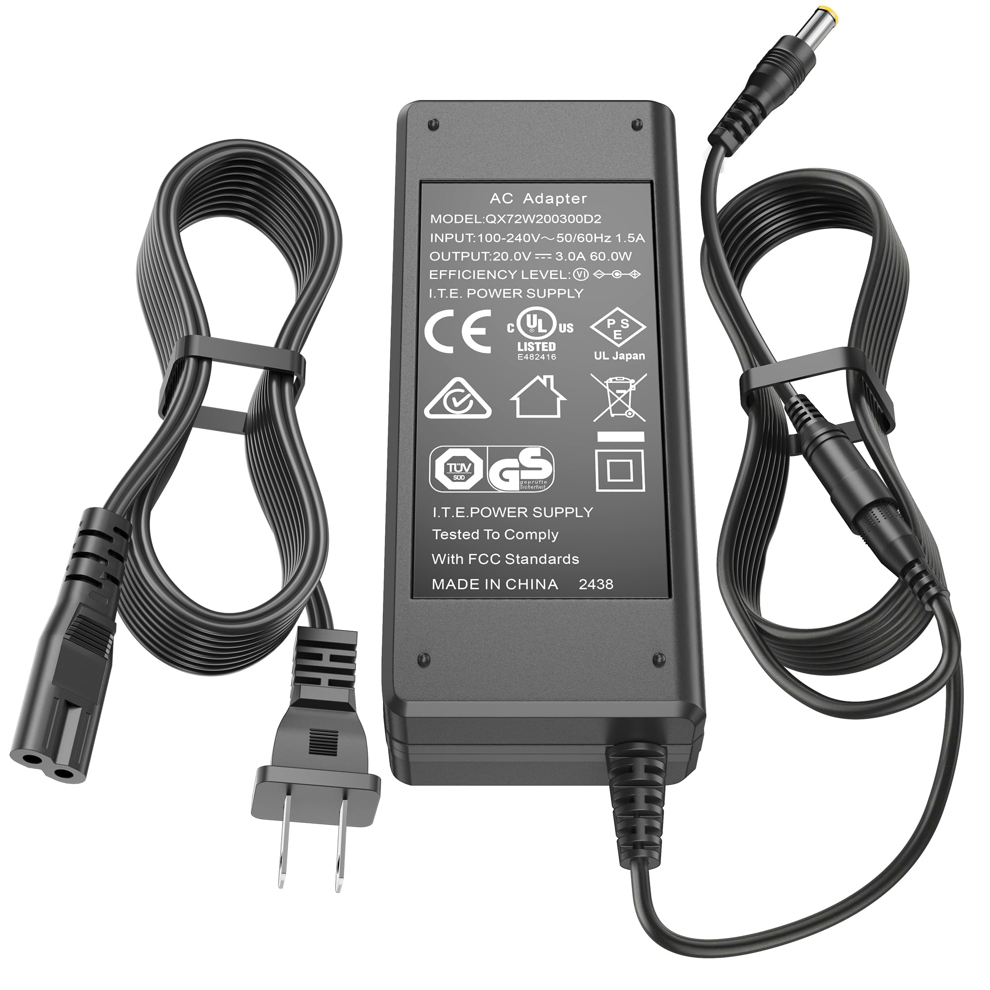 20V Charger for Theragun Elite Massage Gun Power Supply for Theragun Elite G3 G4 G3Pro G4Pro Massager AC Adapter Power Cord